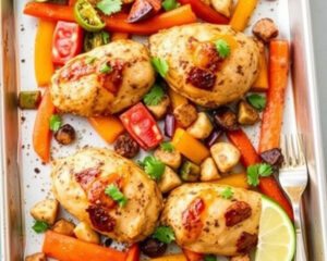 The Ultimate Sheet Pan Chicken Fajitas Recipe in 30 Minutes