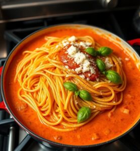 One-Pot Creamy Tomato Pasta