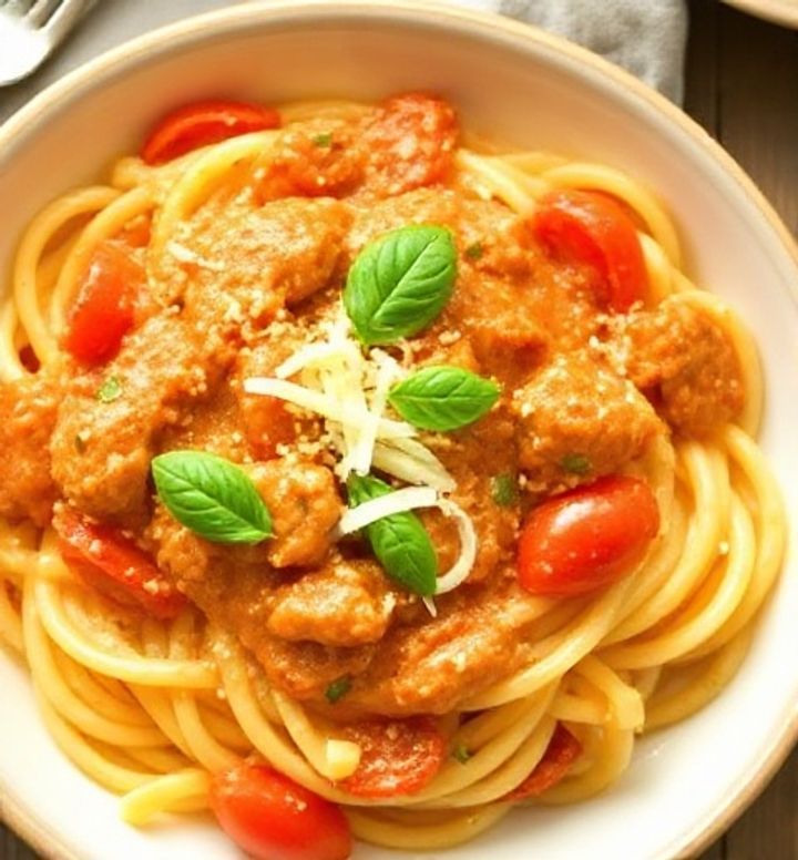15-Minute Creamy Tomato Pasta