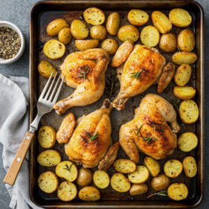 Baked Chicken and Potatoes